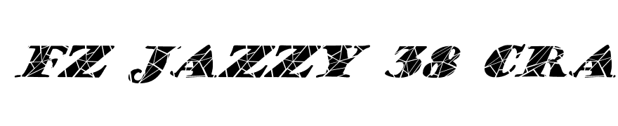 FZ JAZZY 38 CRACKED ITALIC