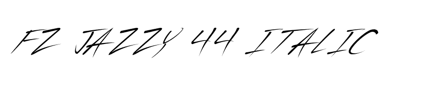 FZ JAZZY 44 ITALIC