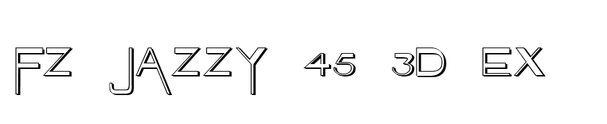 FZ JAZZY 45 3D EX