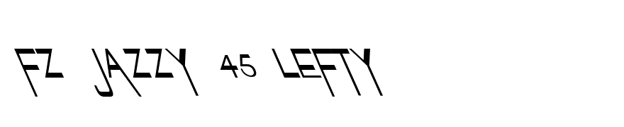 FZ JAZZY 45 LEFTY
