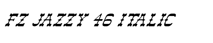 FZ JAZZY 46 ITALIC