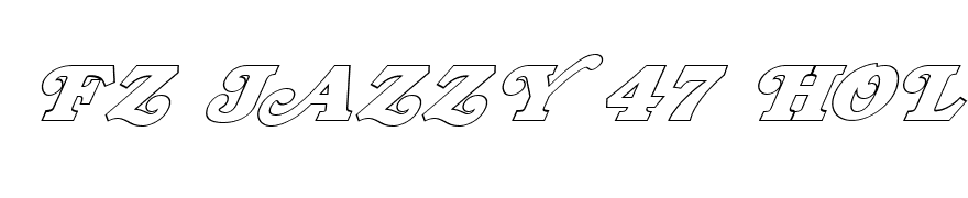 FZ JAZZY 47 HOLLOW ITALIC