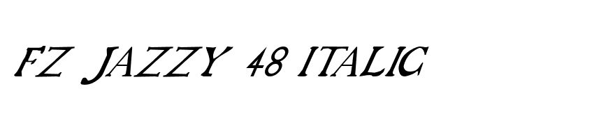 FZ JAZZY 48 ITALIC