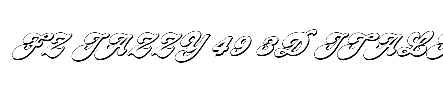 FZ JAZZY 49 3D ITALIC