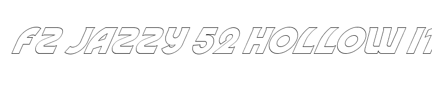 FZ JAZZY 52 HOLLOW ITALIC