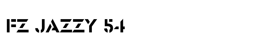 FZ JAZZY 54
