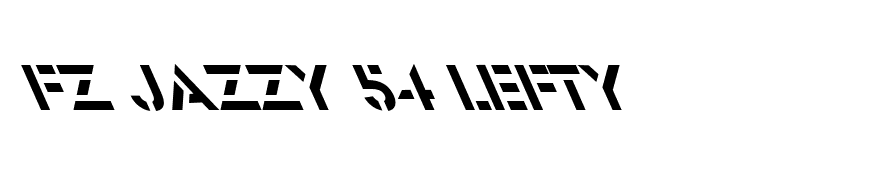 FZ JAZZY 54 LEFTY