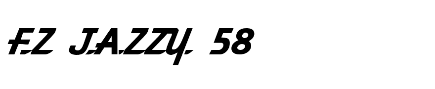 FZ JAZZY 58