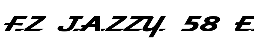 FZ JAZZY 58 EX