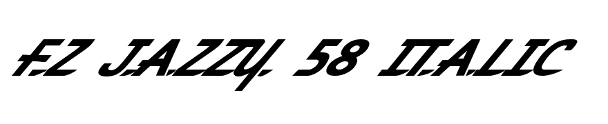 FZ JAZZY 58 ITALIC