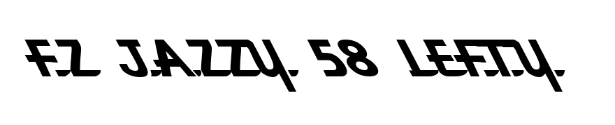 FZ JAZZY 58 LEFTY
