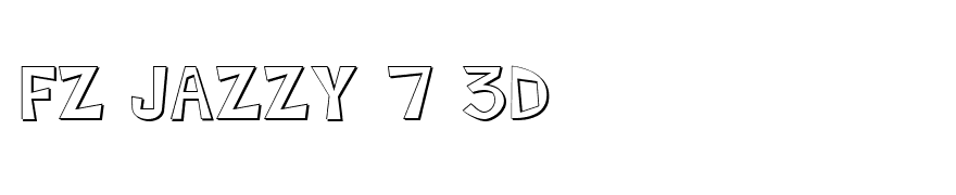FZ JAZZY 7 3D
