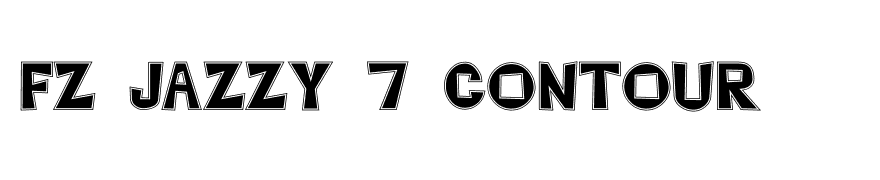 FZ JAZZY 7 CONTOUR