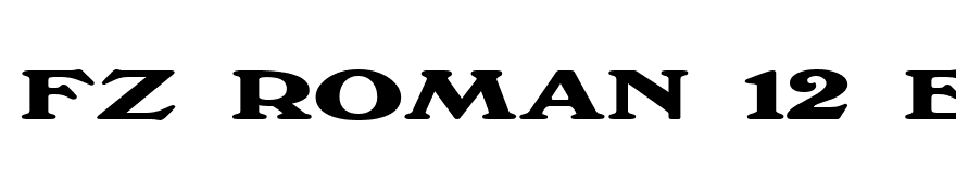 FZ ROMAN 12 EX