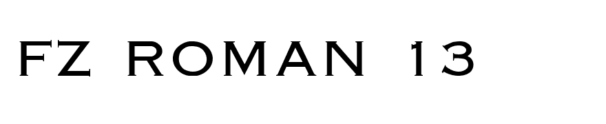 FZ ROMAN 13