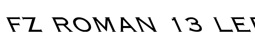 FZ ROMAN 13 LEFTY