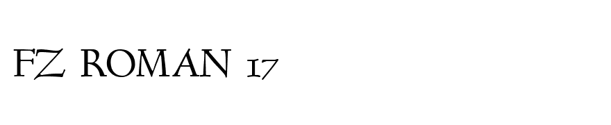 FZ ROMAN 17