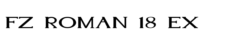 FZ ROMAN 18 EX