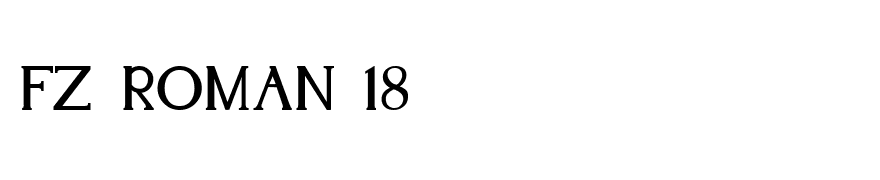 FZ ROMAN 18