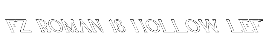 FZ ROMAN 18 HOLLOW LEFTY