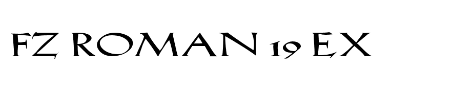 FZ ROMAN 19 EX