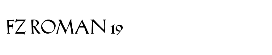 FZ ROMAN 19