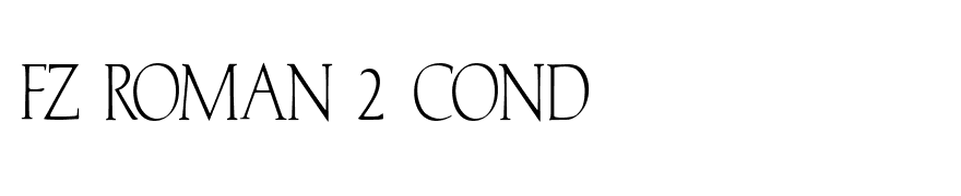 FZ ROMAN 2 COND