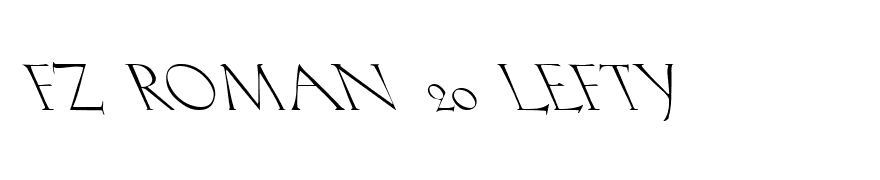 FZ ROMAN 20 LEFTY