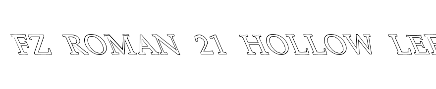 FZ ROMAN 21 HOLLOW LEFTY