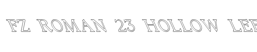 FZ ROMAN 23 HOLLOW LEFTY