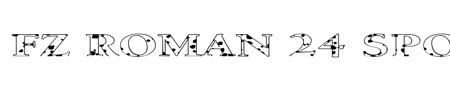 FZ ROMAN 24 SPOTTED EX