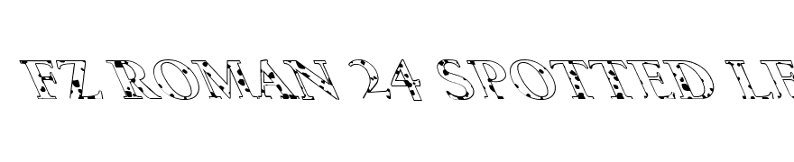 FZ ROMAN 24 SPOTTED LEFTY