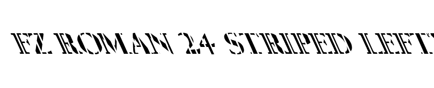 FZ ROMAN 24 STRIPED LEFTY