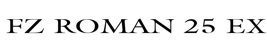 FZ ROMAN 25 EX