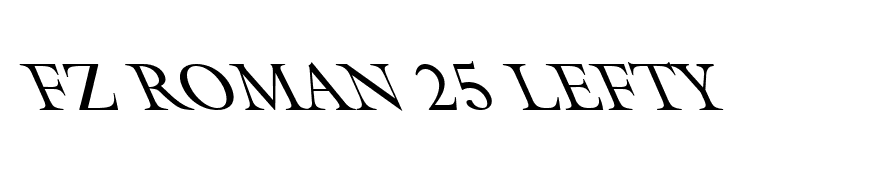 FZ ROMAN 25 LEFTY