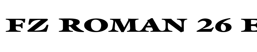 FZ ROMAN 26 EX