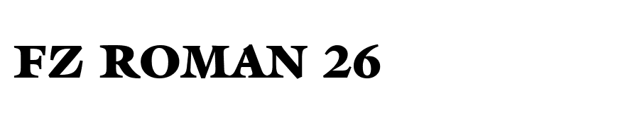 FZ ROMAN 26