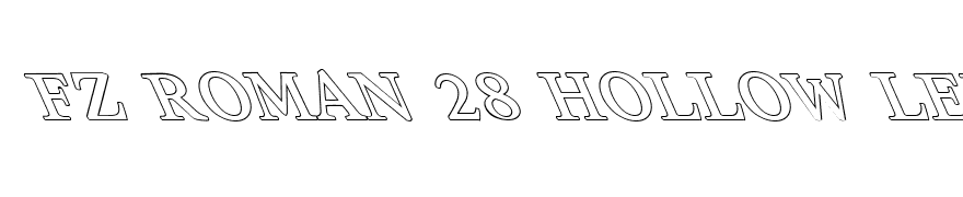 FZ ROMAN 28 HOLLOW LEFTY
