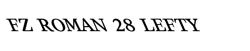 FZ ROMAN 28 LEFTY