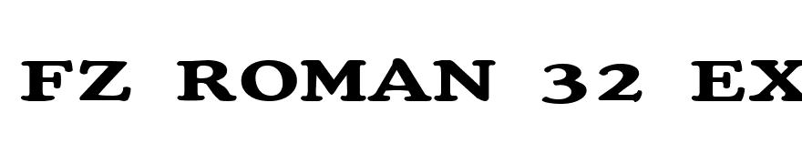 FZ ROMAN 32 EX