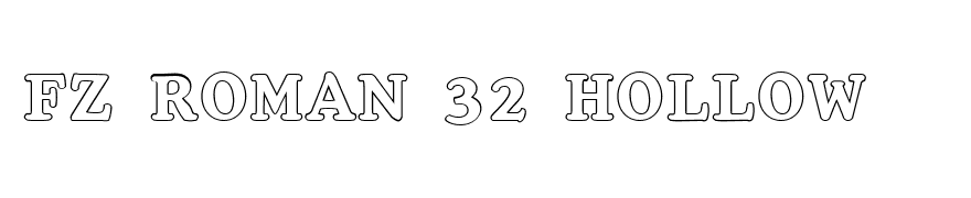 FZ ROMAN 32 HOLLOW