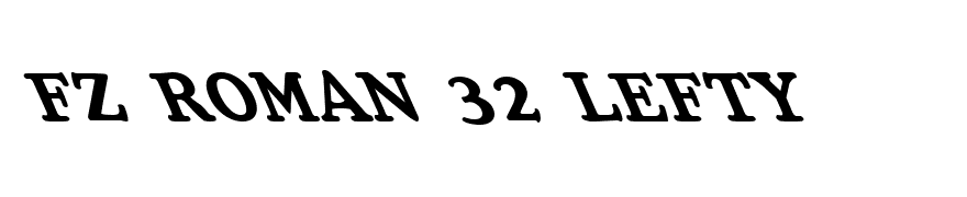 FZ ROMAN 32 LEFTY