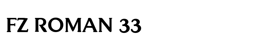 FZ ROMAN 33