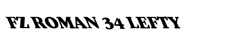 FZ ROMAN 34 LEFTY