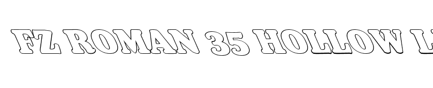 FZ ROMAN 35 HOLLOW LEFTY