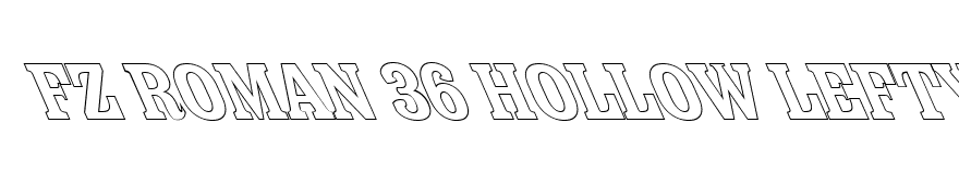 FZ ROMAN 36 HOLLOW LEFTY