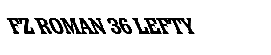 FZ ROMAN 36 LEFTY