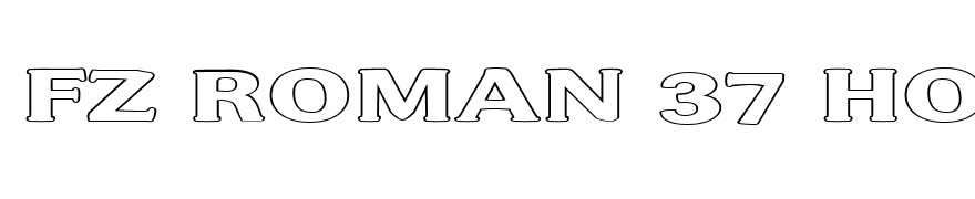 FZ ROMAN 37 HOLLOW EX