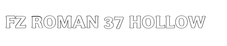 FZ ROMAN 37 HOLLOW