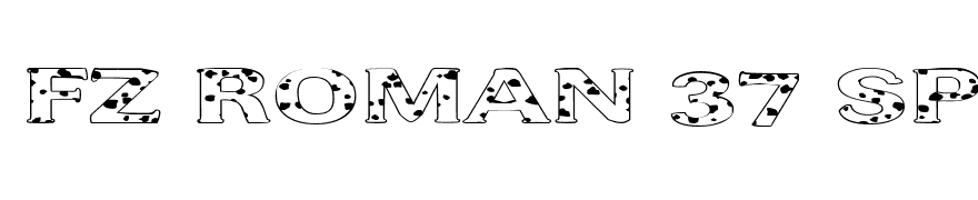 FZ ROMAN 37 SPOTTED EX